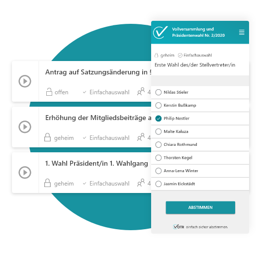 Mit Digitalen Wahlen Und Abstimmungen Beschlussf Hig Bleiben Immer